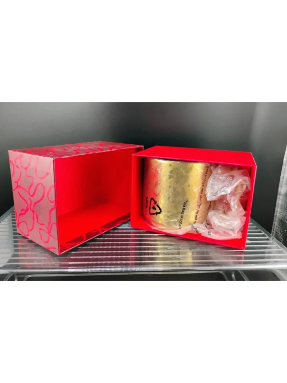 Starbucks Limited Edition Red Holiday Ceramic Mug 14oz Gift-Boxed